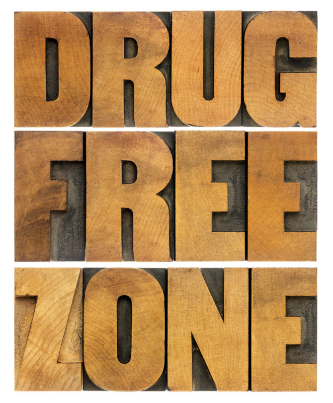 drug free zone
